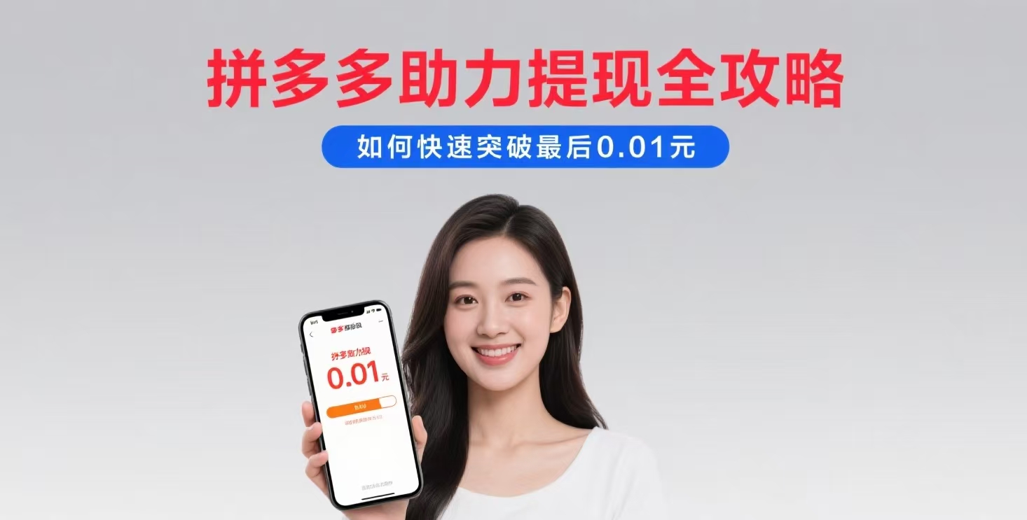 拼多多助力0.01不求人：建立自动赚钱的拼多多互助系统
