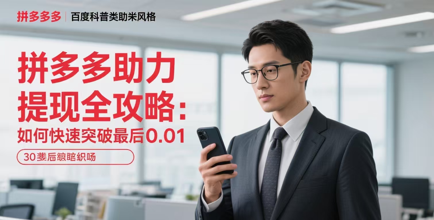 拼多多助力上班族摸鱼攻略：每天15分钟，一周白嫖小家电！