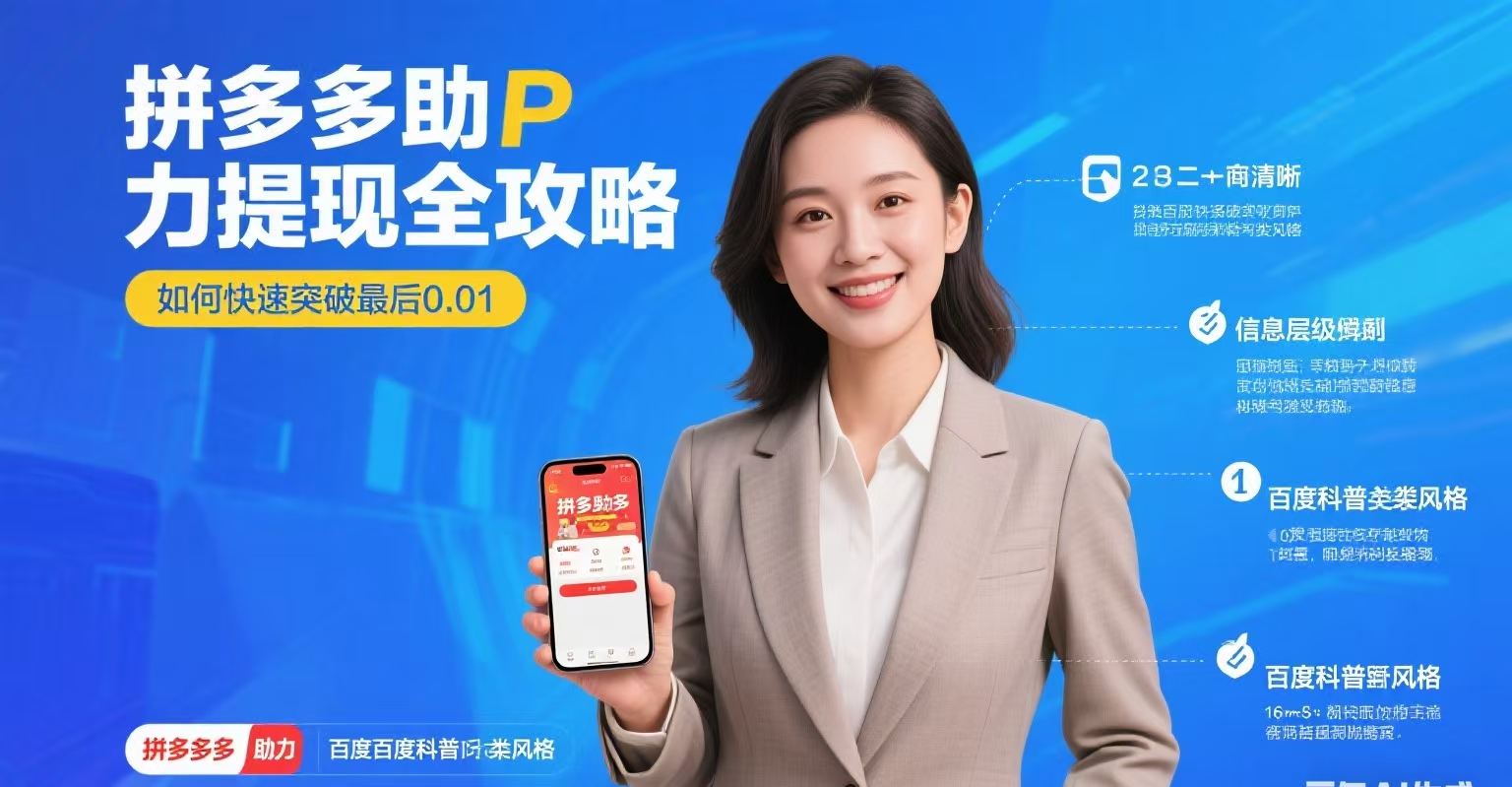 拼多多助力0.01动机"：建立自动赚钱的互助系统