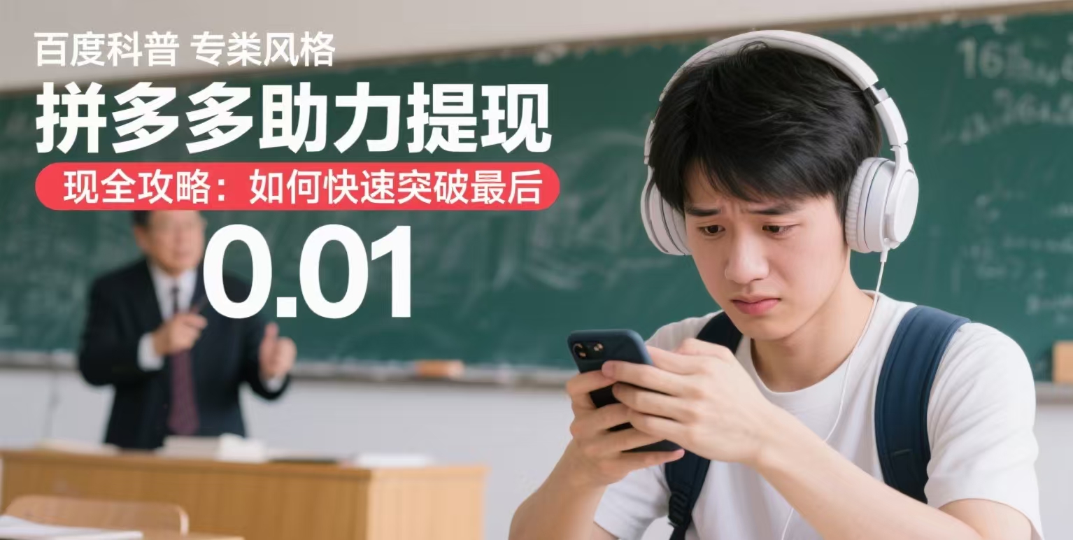 拼多多助力新用户首单福利期曝光！前3天这样做，95%白拿500元！