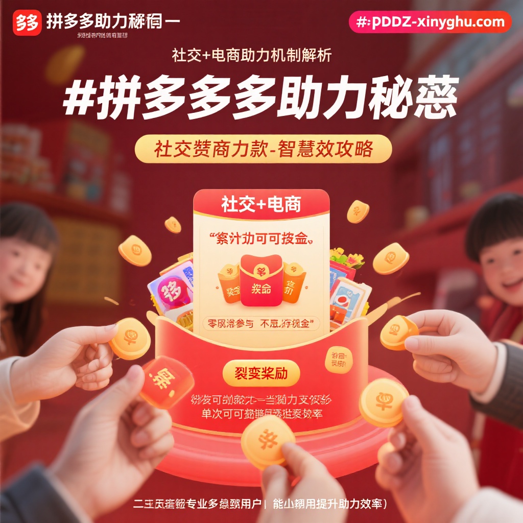 拼多多助力全攻略 快速集赞提现秘籍大公开