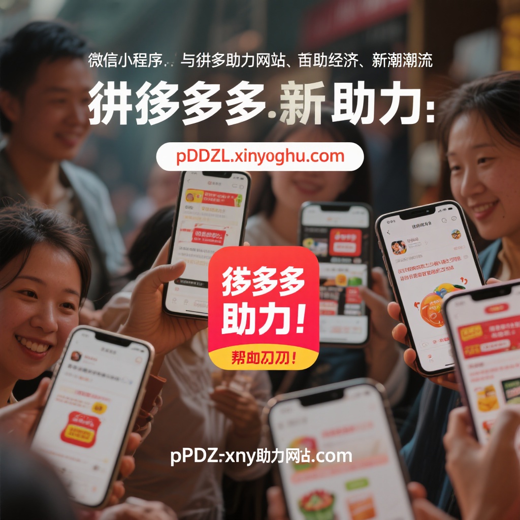 微信小程序与拼多多助力网站 互助经济新浪潮解析