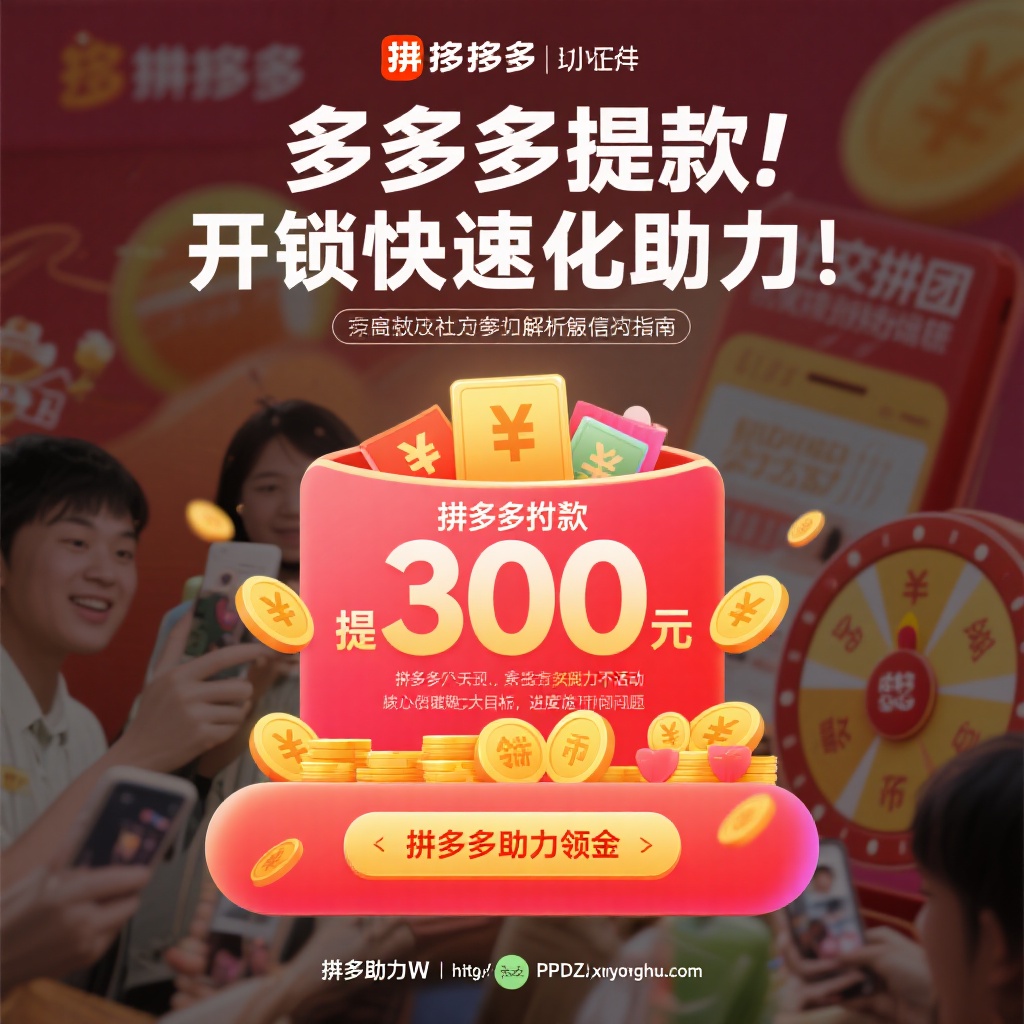 拼多多提现终极指南快速解锁现金奖励与高效助力策略