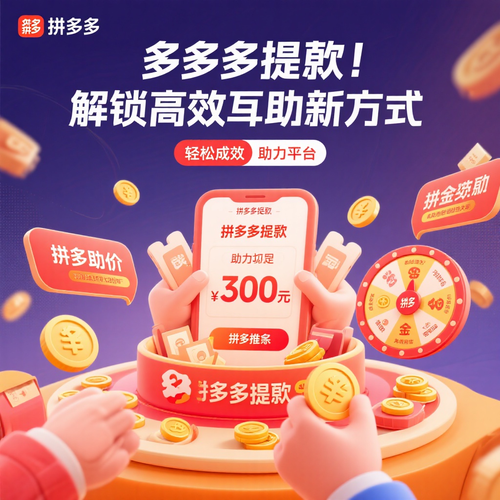 拼多多提现高效互助解锁现金奖励新方式