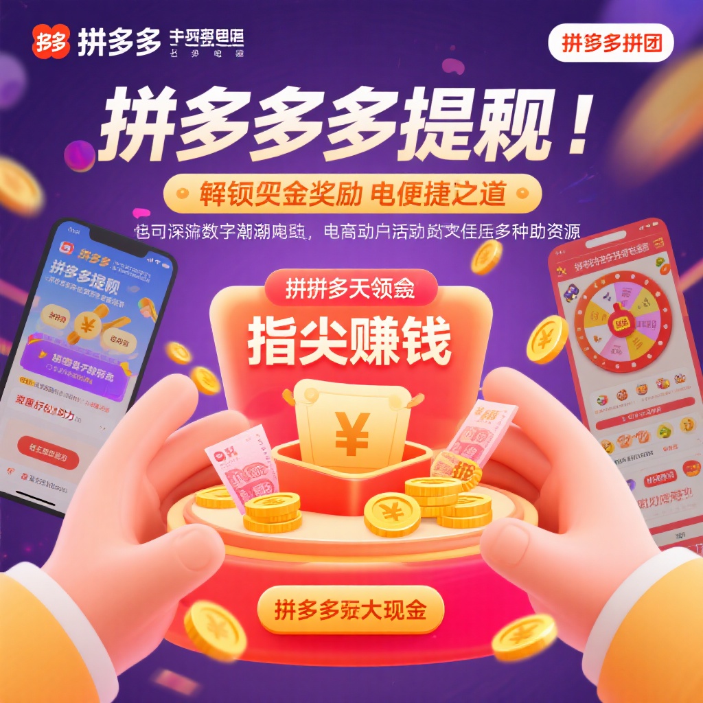 拼多多提现秘籍轻松解锁现金奖励与助力技巧