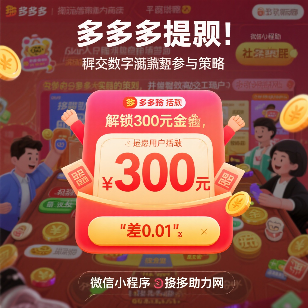 拼多多提现300元攻略高效策略与助力工具揭秘