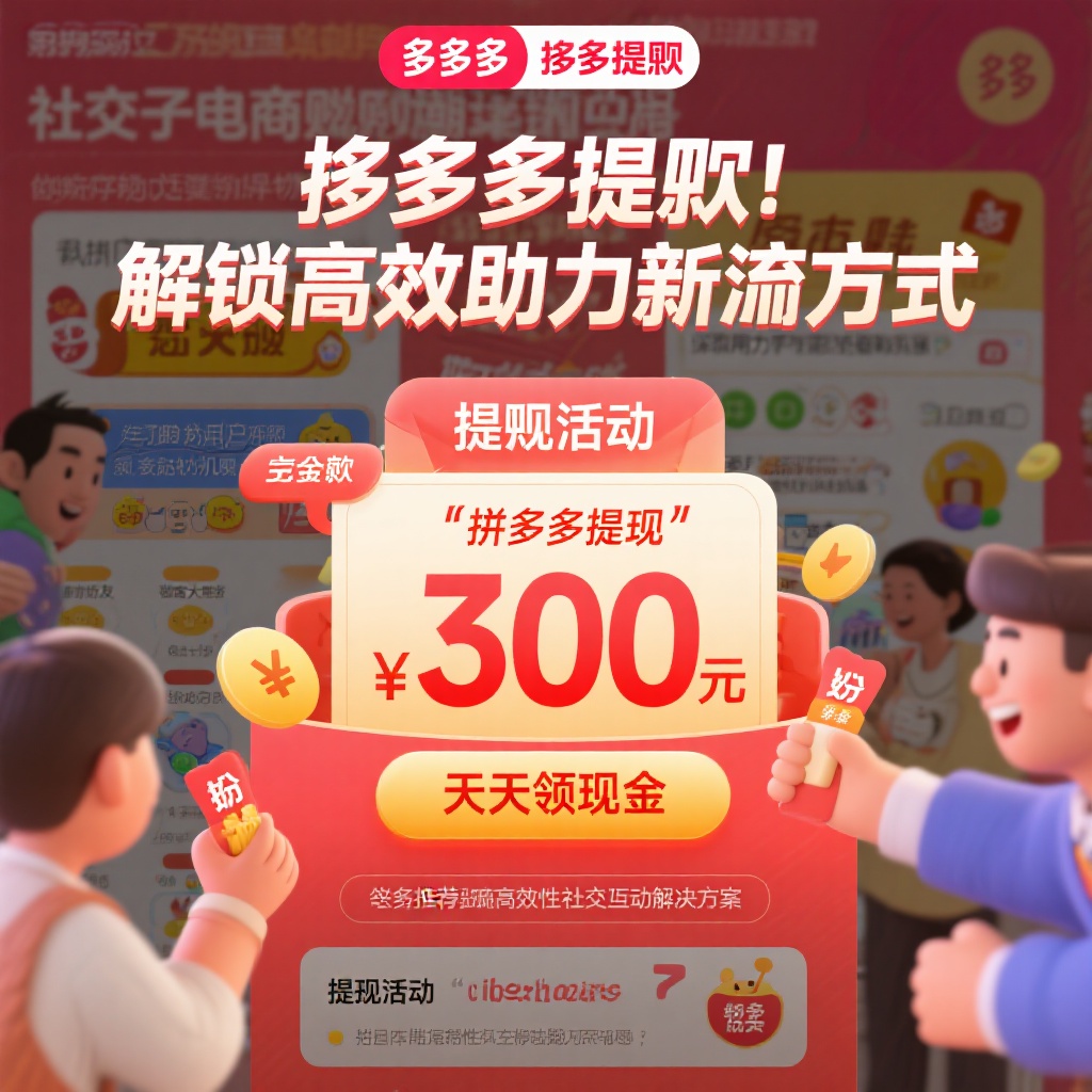 拼多多提现300元终极攻略高效助力轻松实现现金梦想