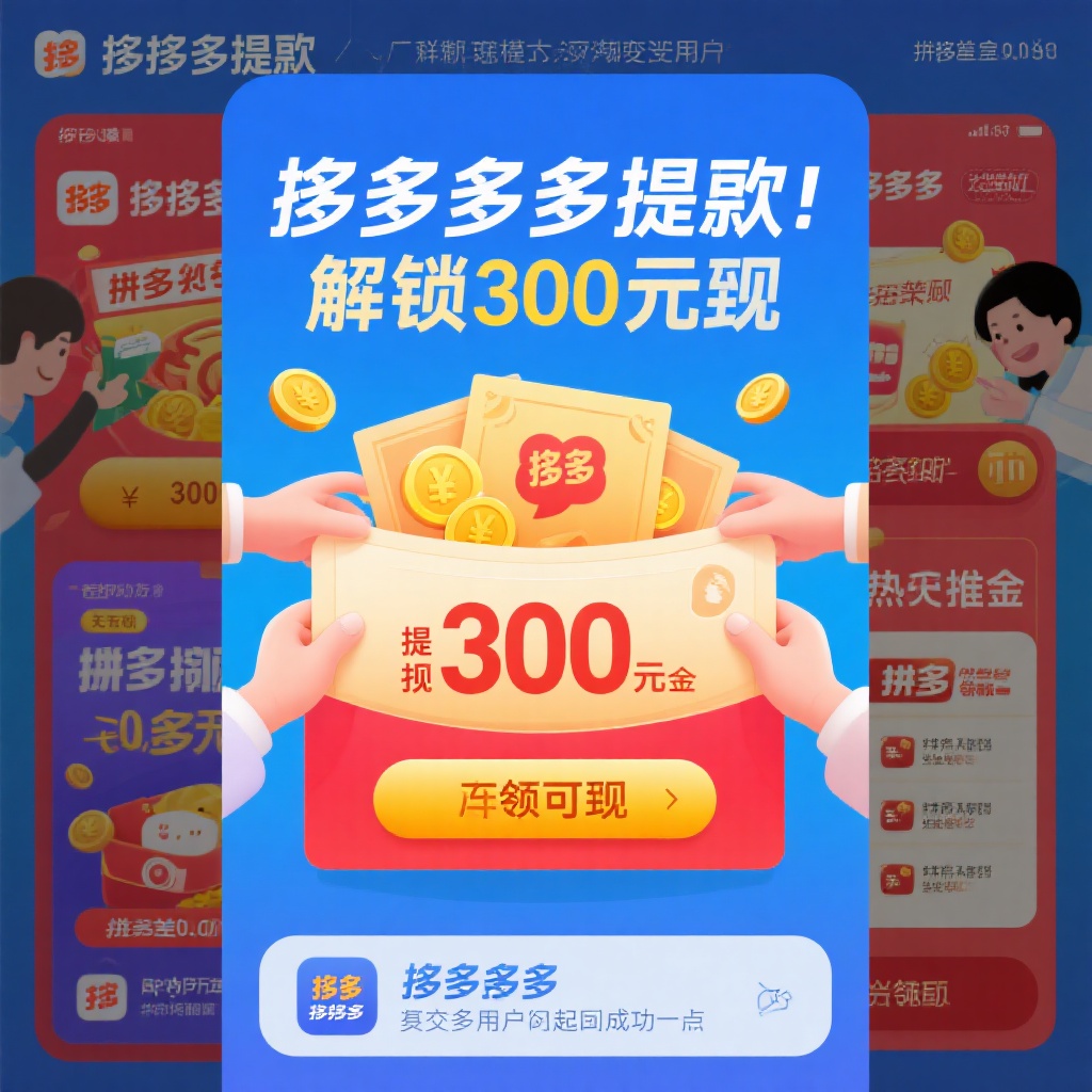 拼多多提现300元攻略智慧策略与助力技巧