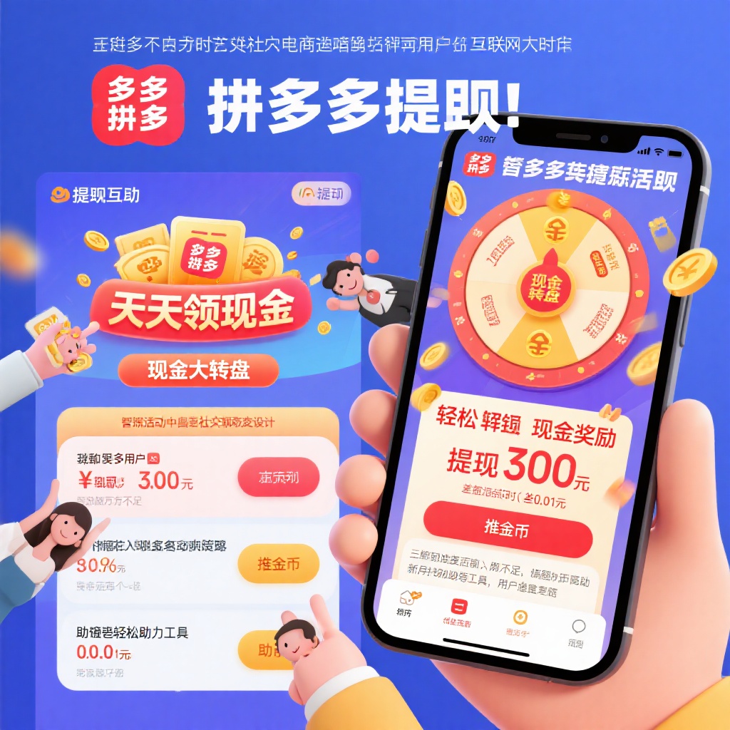 拼多多提现攻略智慧互助轻松解锁现金奖励