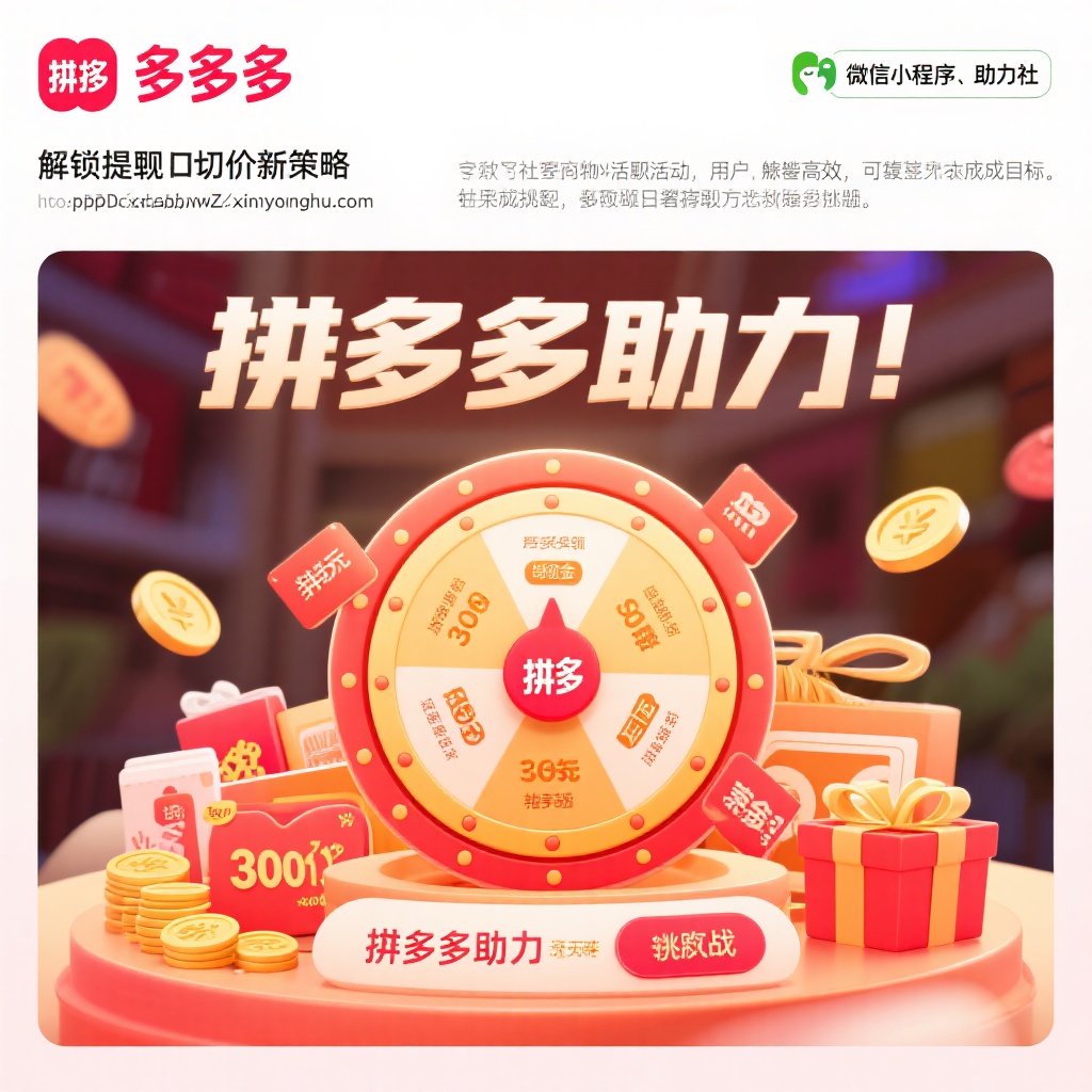 拼多多助力新策略解锁提现砍价高效技巧
