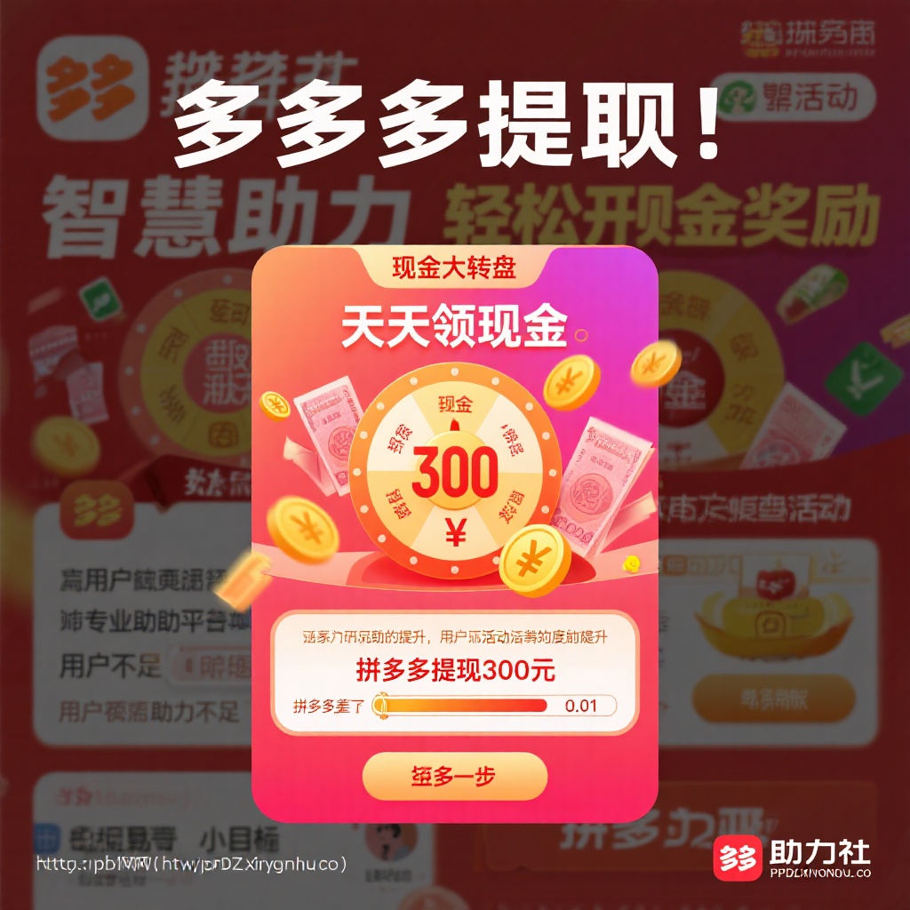 拼多多提现攻略智慧助力轻松解锁现金奖励