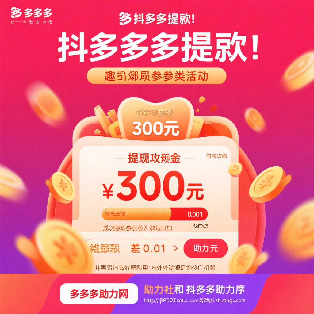 拼多多提现300元终极攻略突破差001元瓶颈