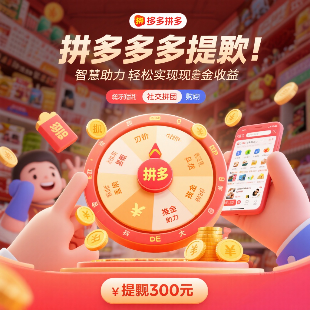 智慧助力拼多多提现轻松实现300元现金收益