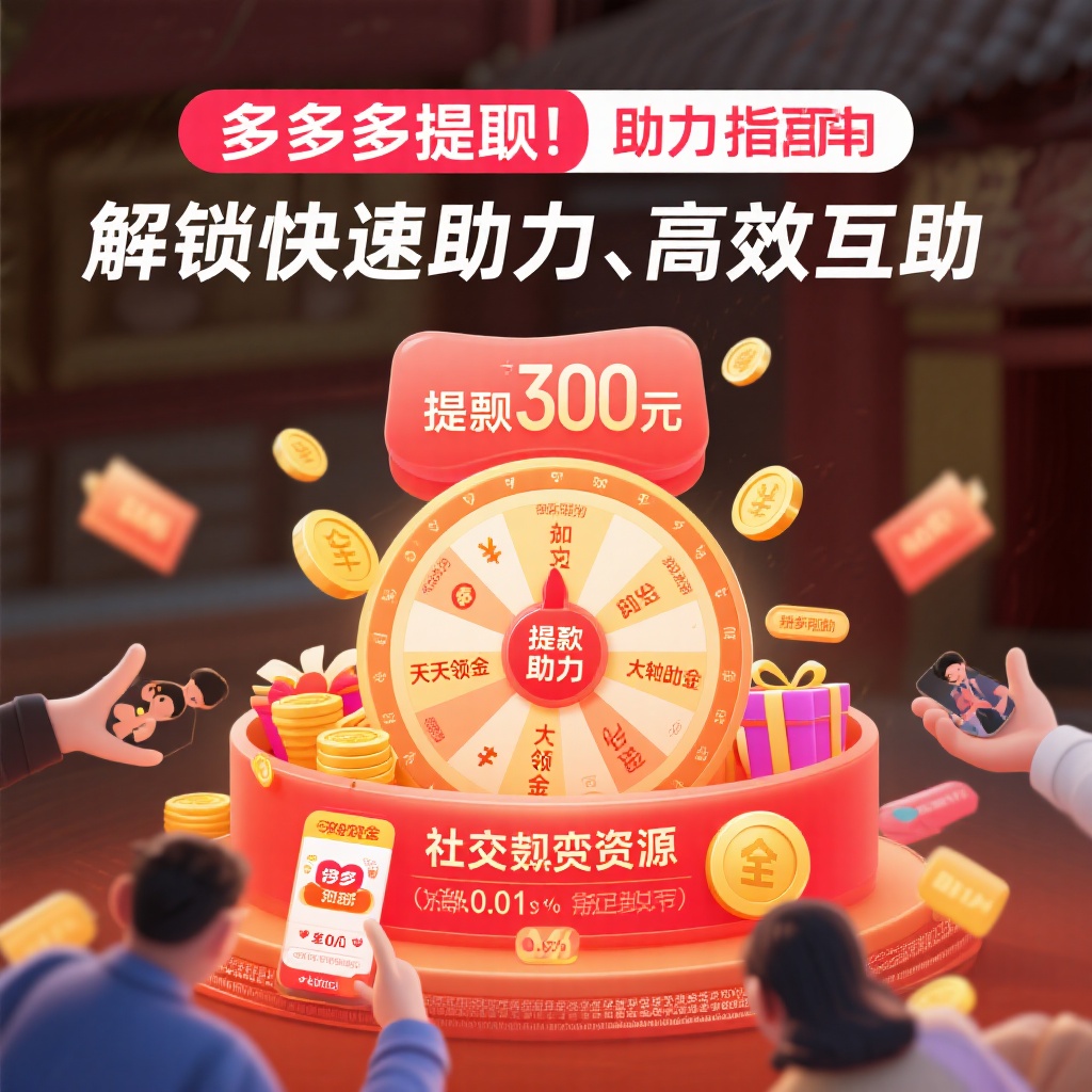 拼多多提现终极指南解锁快速助力高效互助秘诀