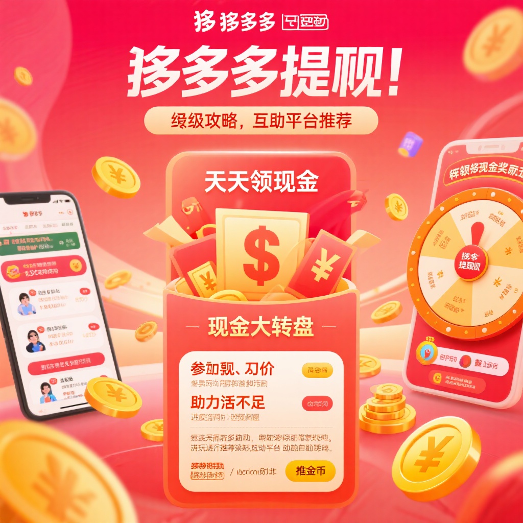 拼多多提现终极攻略高效互助平台推荐