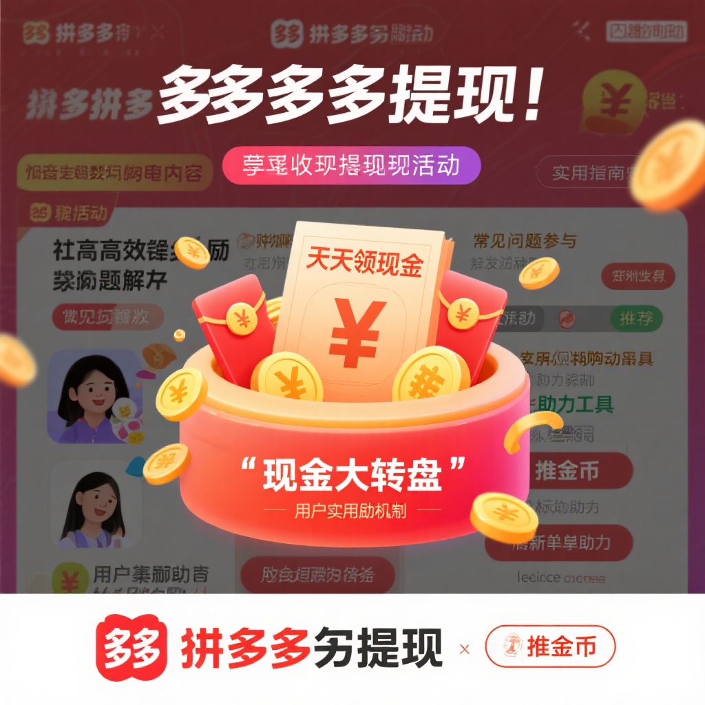 拼多多提现攻略高效获取现金奖励实用指南