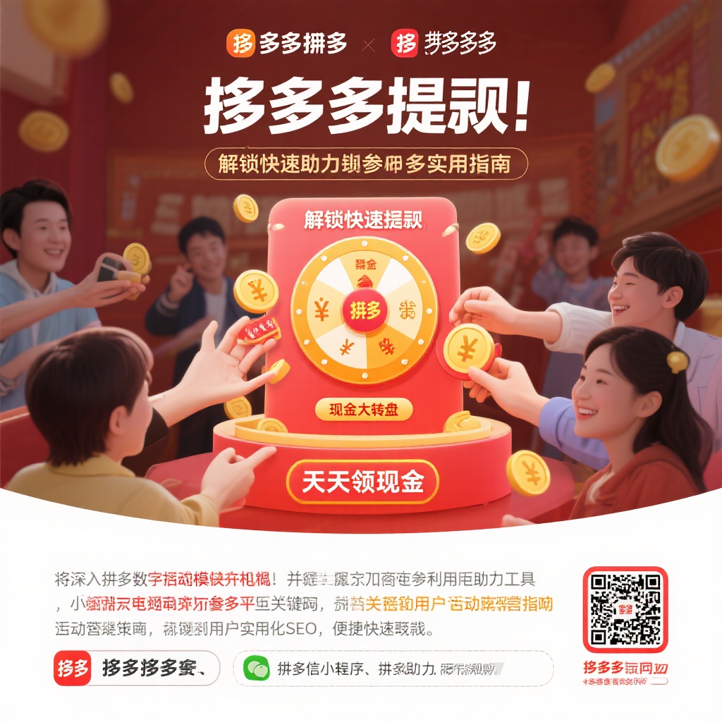 拼多多提现攻略高效助力与现金奖励全指南