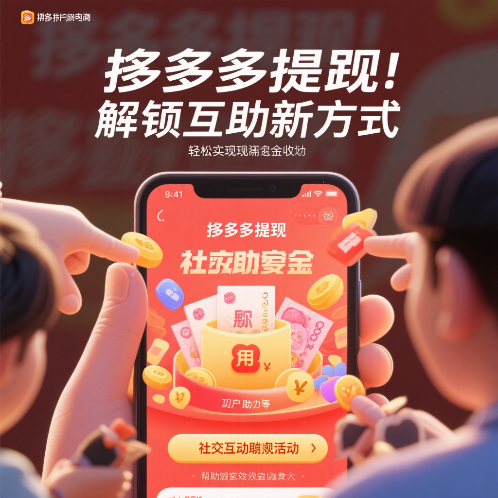 拼多多提现攻略高效互助轻松拿现金