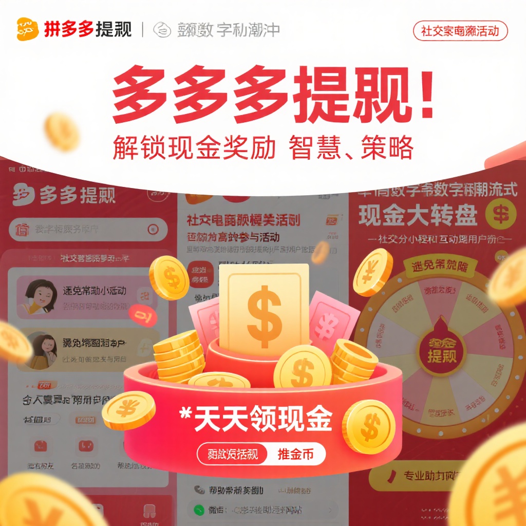 拼多多提现攻略高效解锁现金奖励技巧与工具推荐