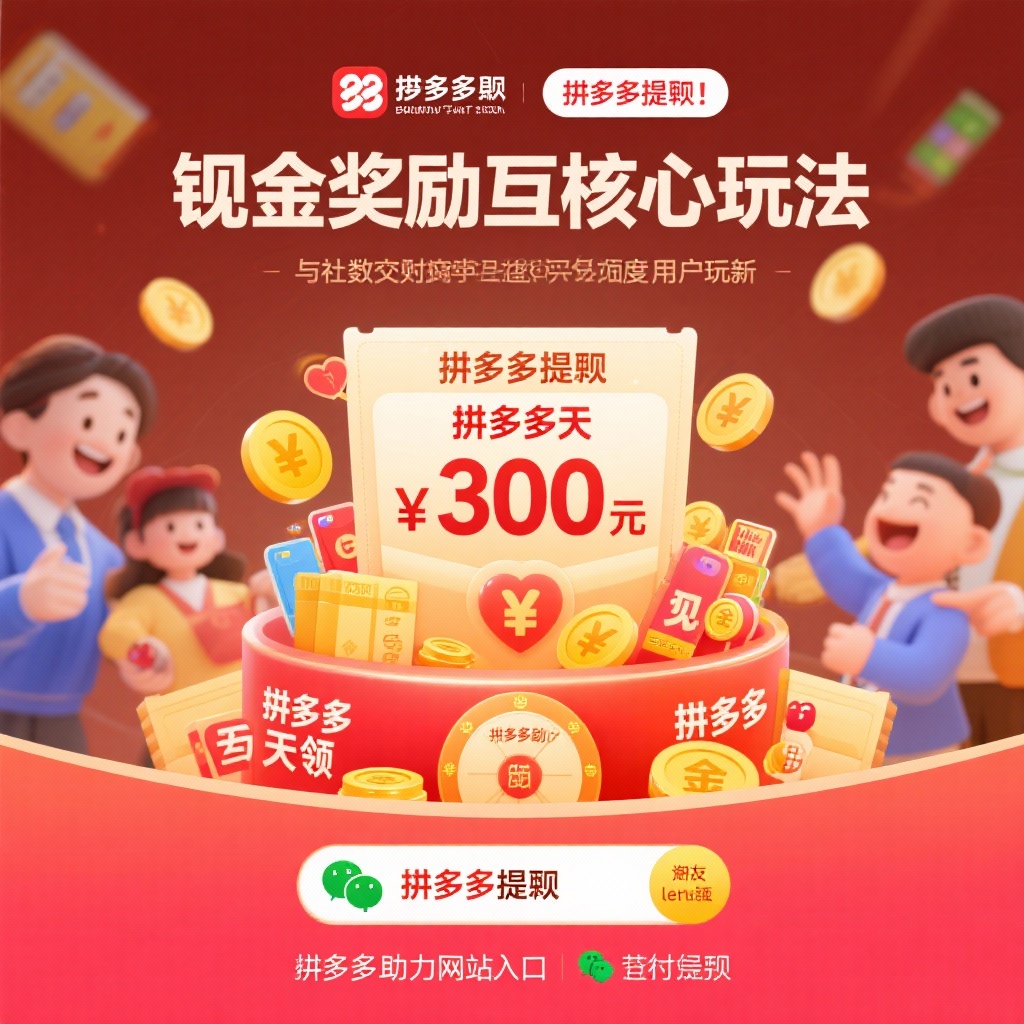 拼多多提现互助攻略解锁现金奖励新玩法