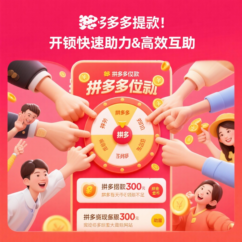 拼多多提现攻略高效互助助力快速解锁现金奖励