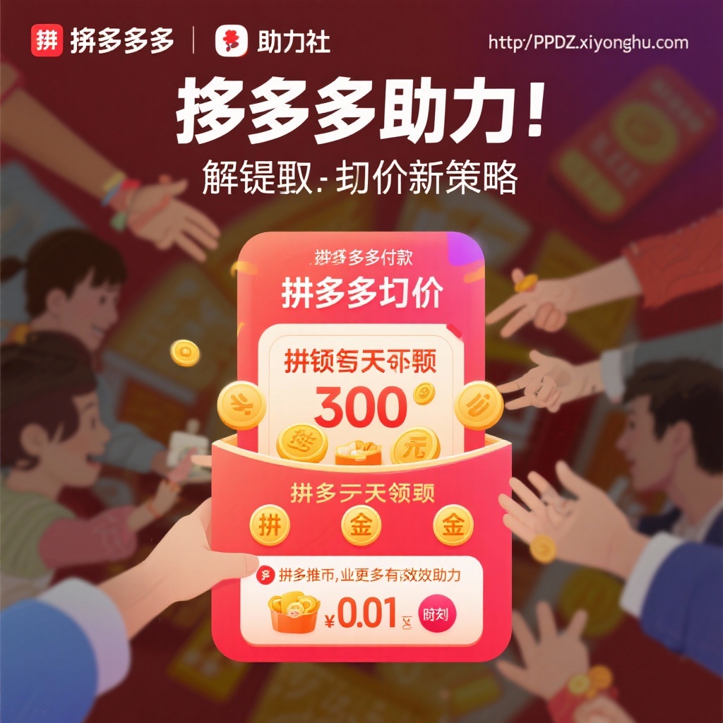 拼多多助力新策略高效解锁提现与砍价技巧
