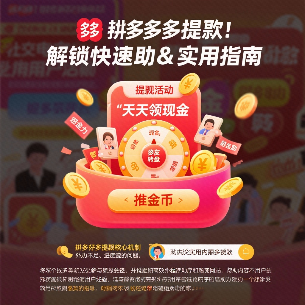 拼多多提现攻略高效互助解锁现金奖励实用指南