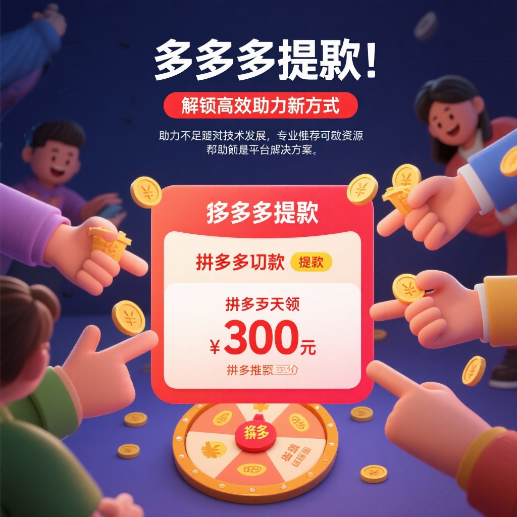 拼多多提现高效助力新方式轻松实现现金奖励