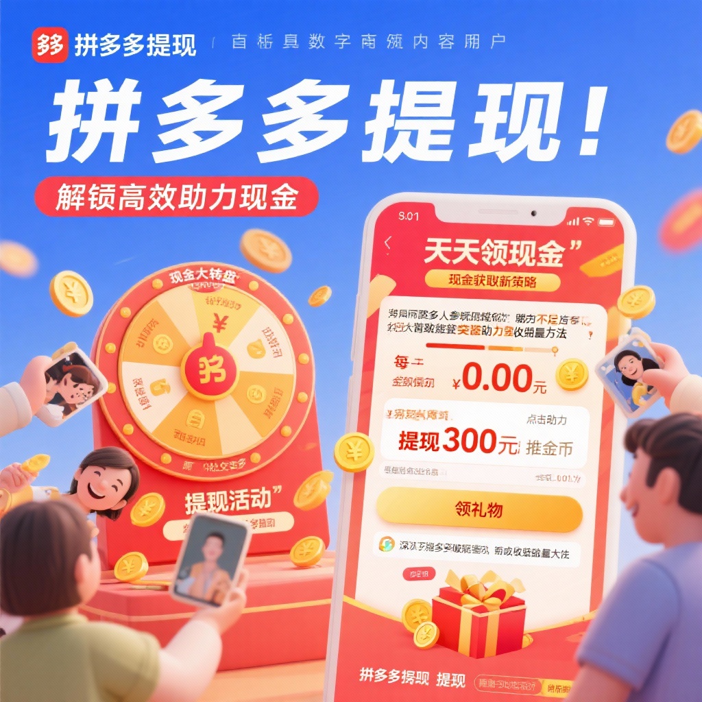 拼多多提现攻略高效助力与现金获取新策略