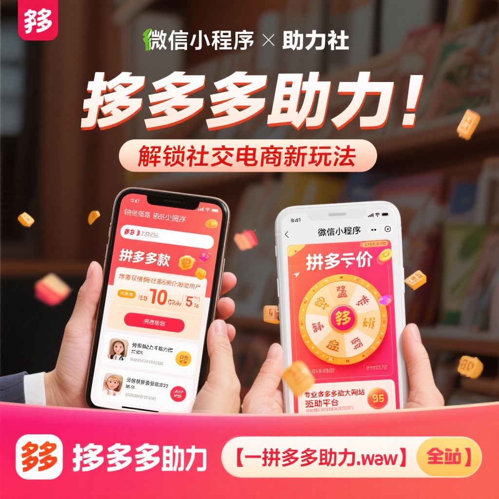 拼多多助力新玩法轻松提现砍价互助攻略