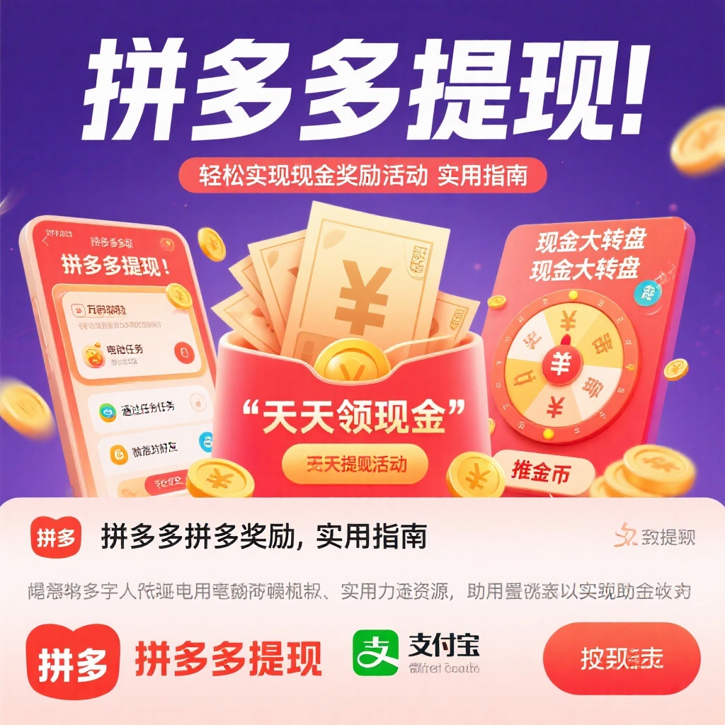 拼多多提现攻略轻松拿现金奖励实用技巧