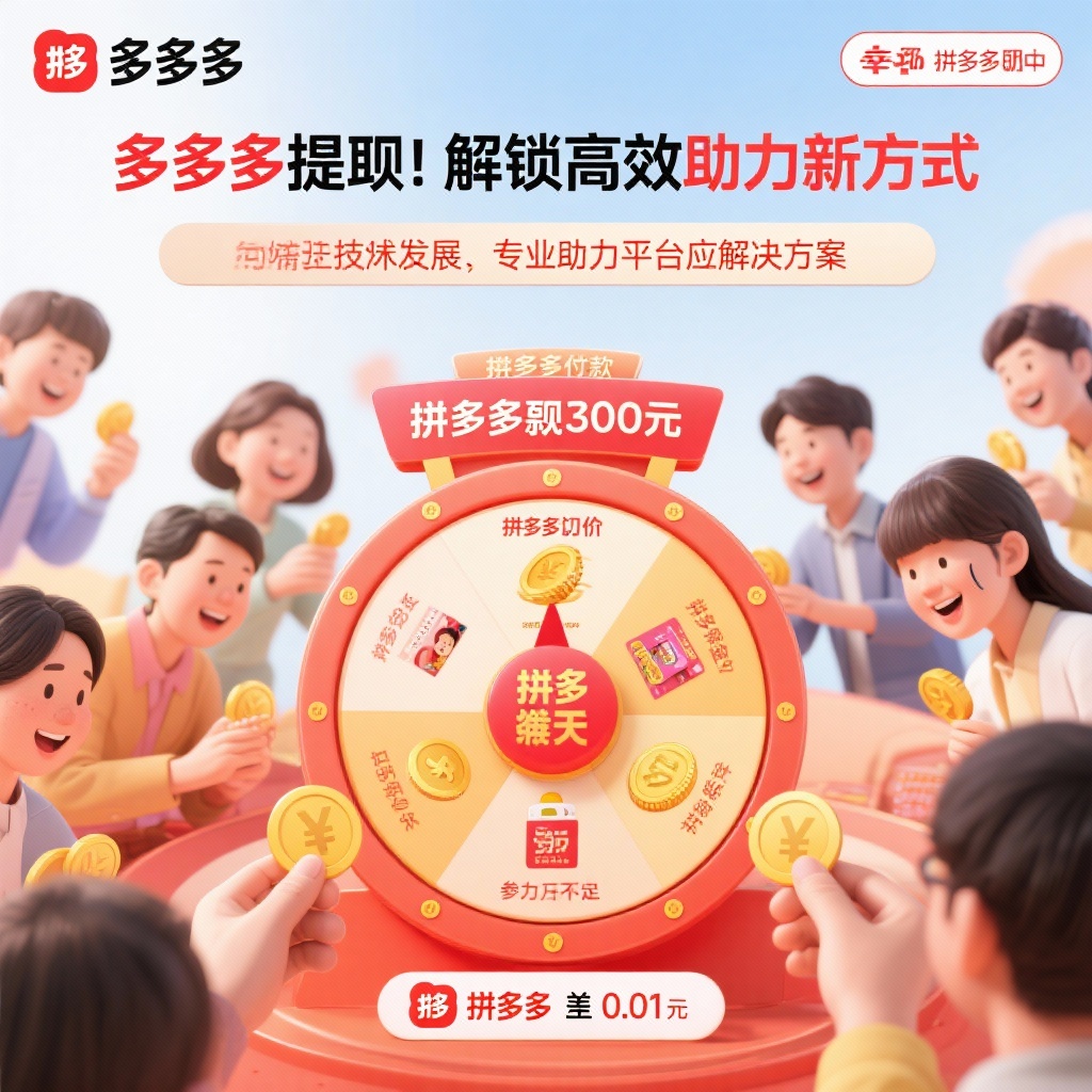 拼多多提现高效助力新方式解锁社交电商红利