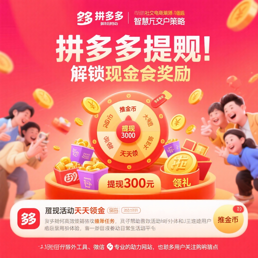 拼多多提现攻略智慧解锁现金奖励高效策略