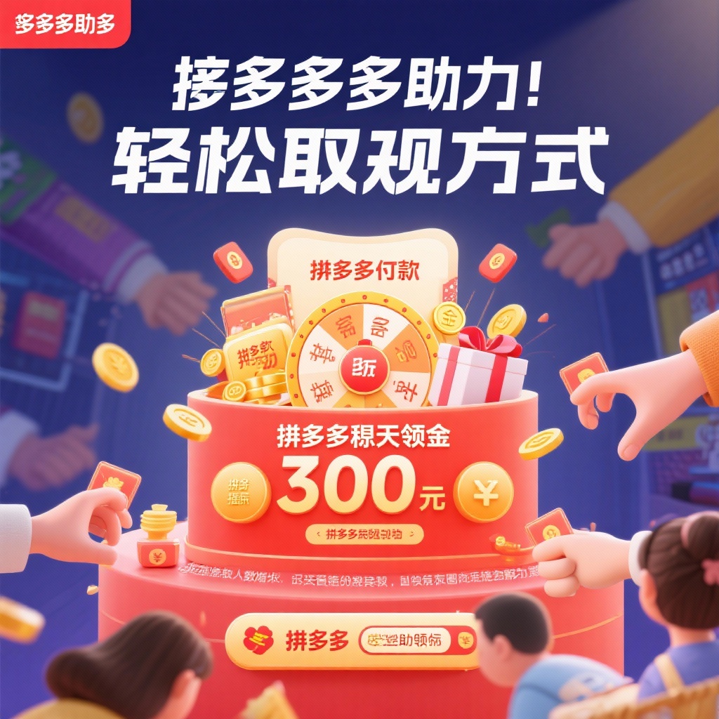 拼多多助力新方式轻松提现梦想互助平台高效解决