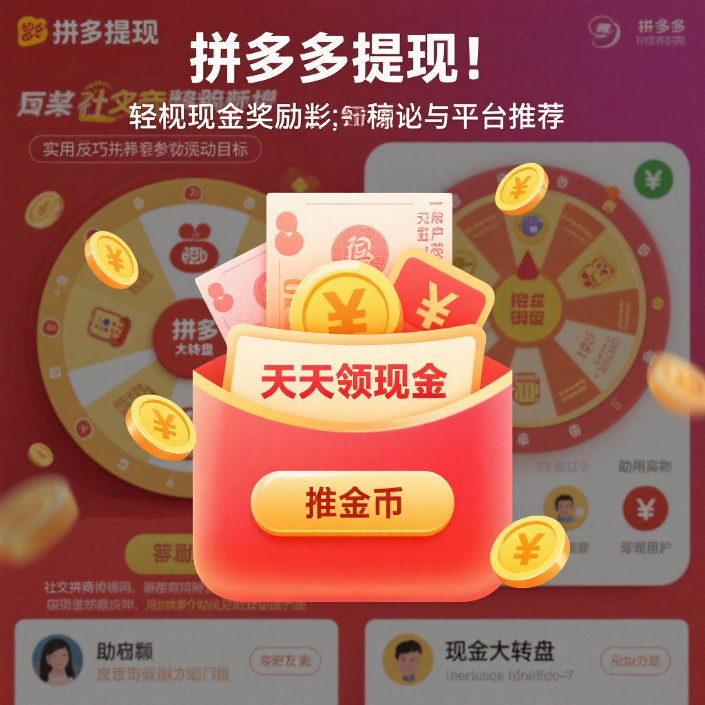 拼多多提现秘诀与高效平台推荐轻松实现现金奖励