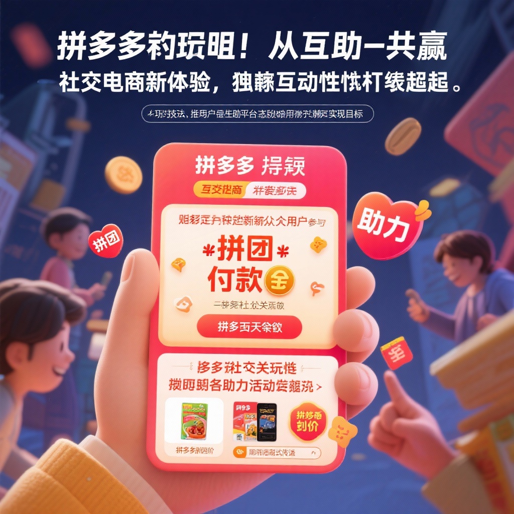 拼多多提现攻略互助共赢玩转社交电商新体验