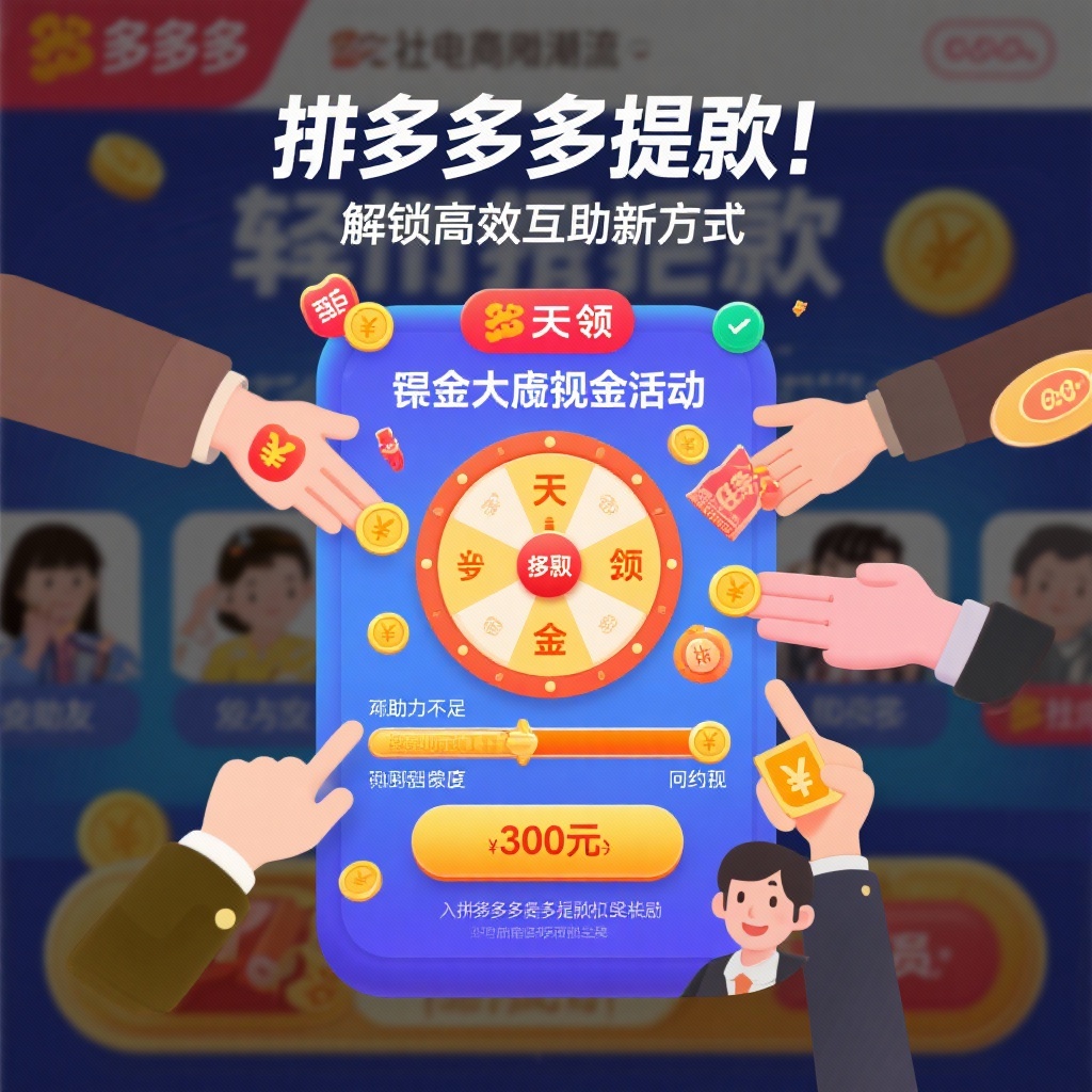 拼多多提现高效互助新方式轻松实现现金奖励