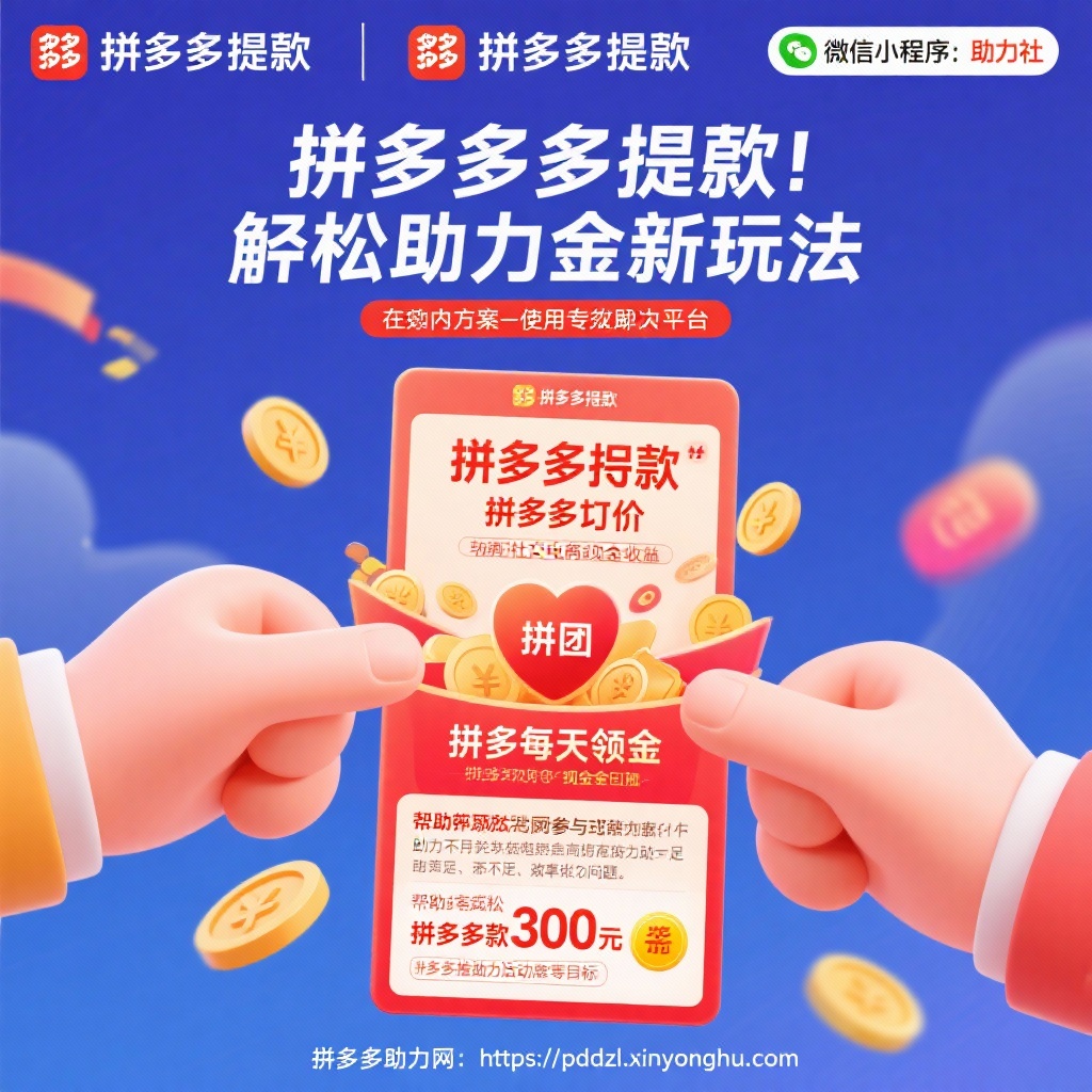 拼多多提现新玩法高效助力轻松实现现金收益